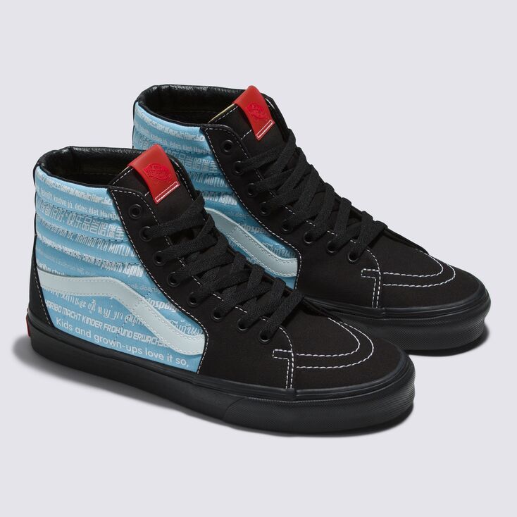 スニーカー ^VANS^ Vans Haribo Skate Hi Black Multi VN0007NSBML1 Vans Sk8-Hi Color Haribo Black Multi VN0007NSBML Sneaker Men