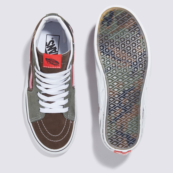 【VANS】VANS x AAPE SK8-HI BOLT GREY ★送料・関税込★ Vans X Aape SK8-Hi Bolt Grey Blue men's sneakers VN0A5JIVY31