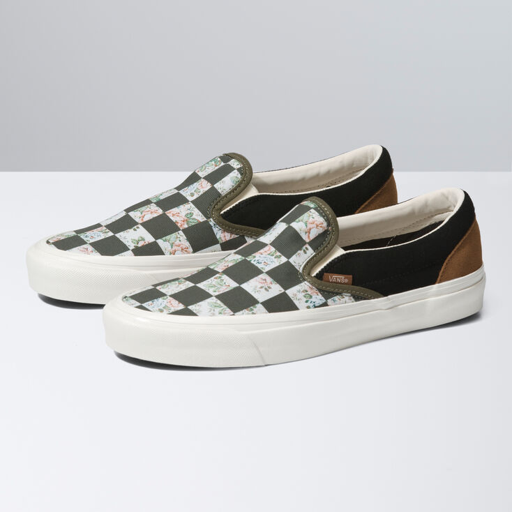 VANS Classic Slip-On 98 DX LEATHER チェック
