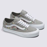 VANS★OLD SKOOL TAPERED★兼用★GARDEN PARTY DRIZZLE VANS Kids Old Skool Garden Party (Drizzle)
