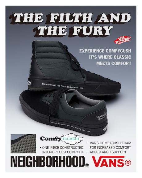 Vans Teams Up with Neighborhood for the Latest Comfycush